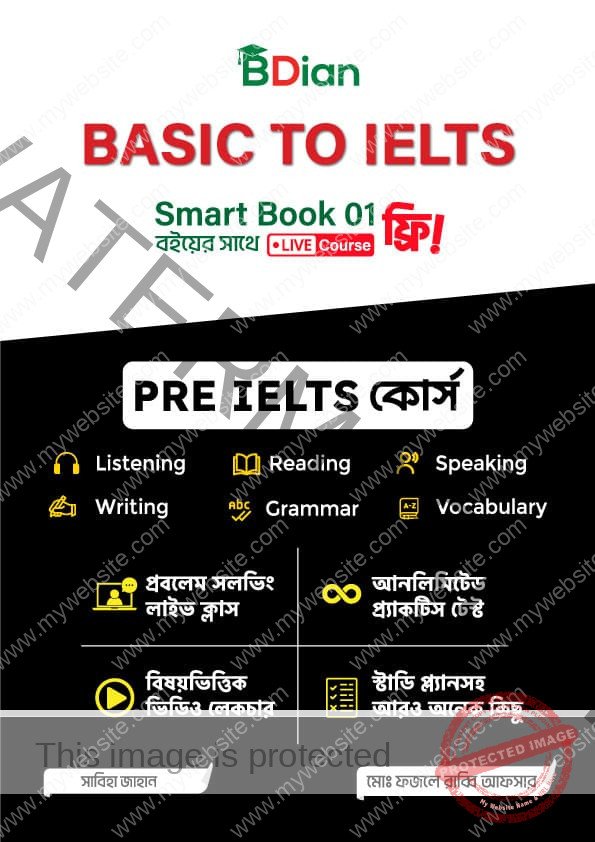 BASIC TO IELTS Full Course 63 BDian- Basic to IELTS-Smart Book_01-Pre IELTS-কোচিং ছাড়াই IELTS প্রস্তুতি